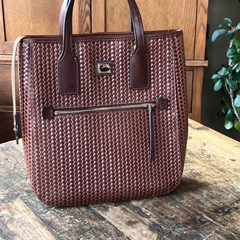 Dooney & Bourke Brown Leather Purse